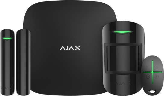 Ajax Starter Kit — Hub, Sensoren, Bedienteil